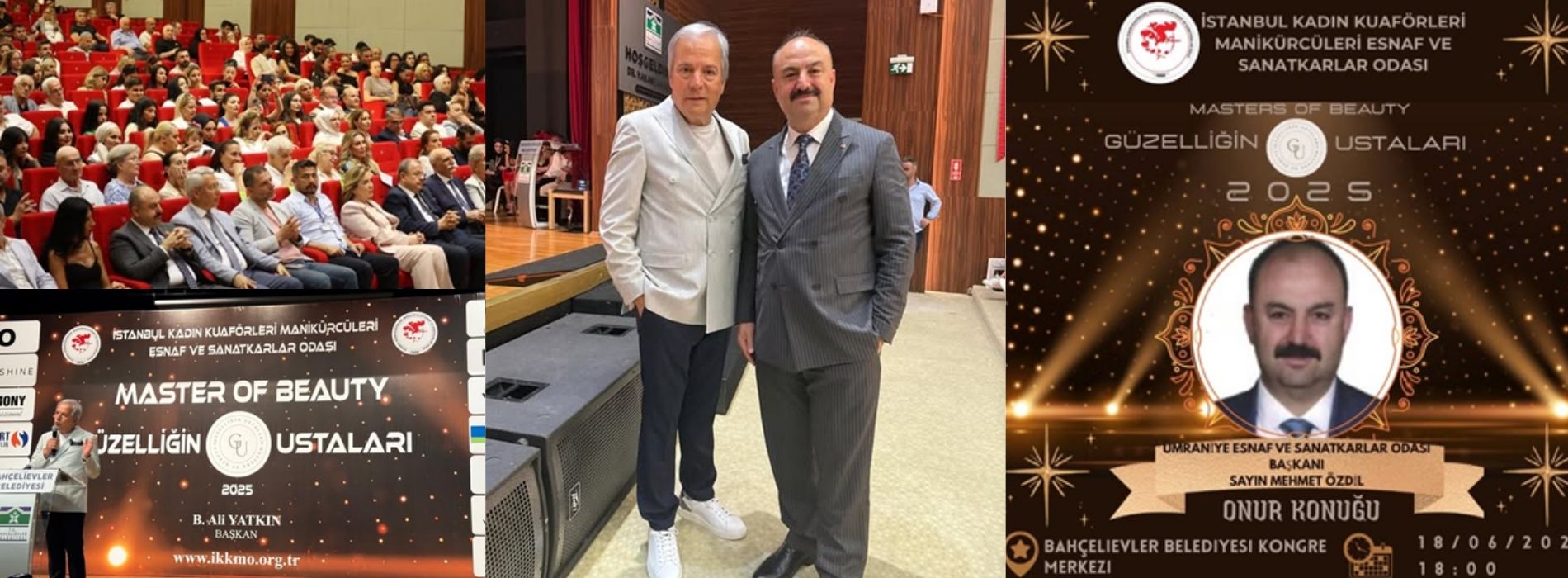 Başkan Özdil, İstanbul Kadın Kuaförleri ve Manikürcüleri Esnaf Odası’nın “Güzelliğin Ustaları” Gecesine Katıldı